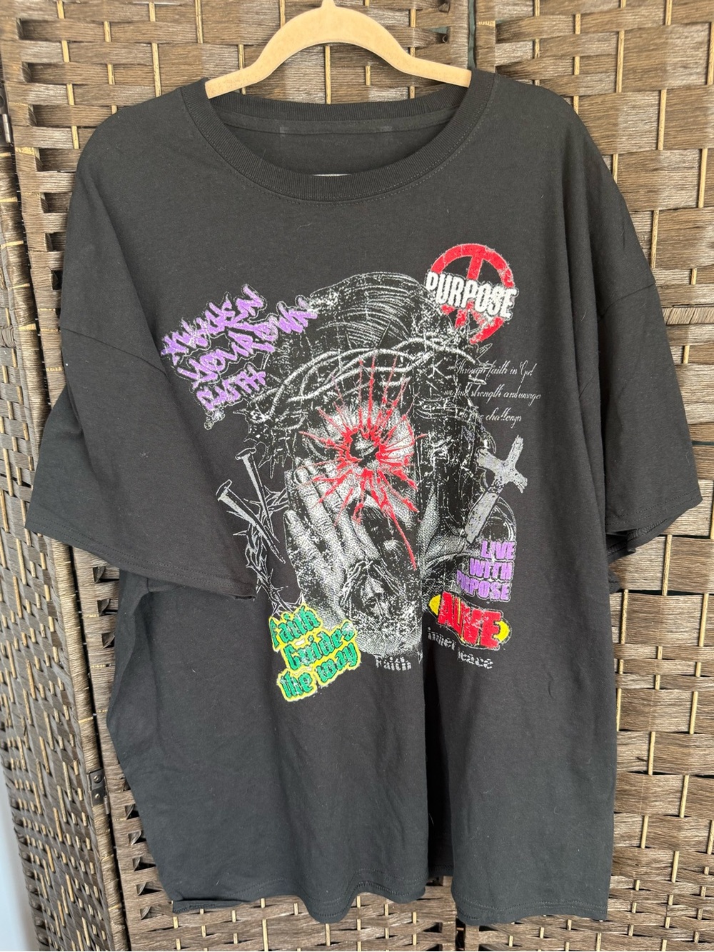 *NEW*Sz 3XL*Headgear Classics* Graphic Crewneck T-Shirt with Multicolor